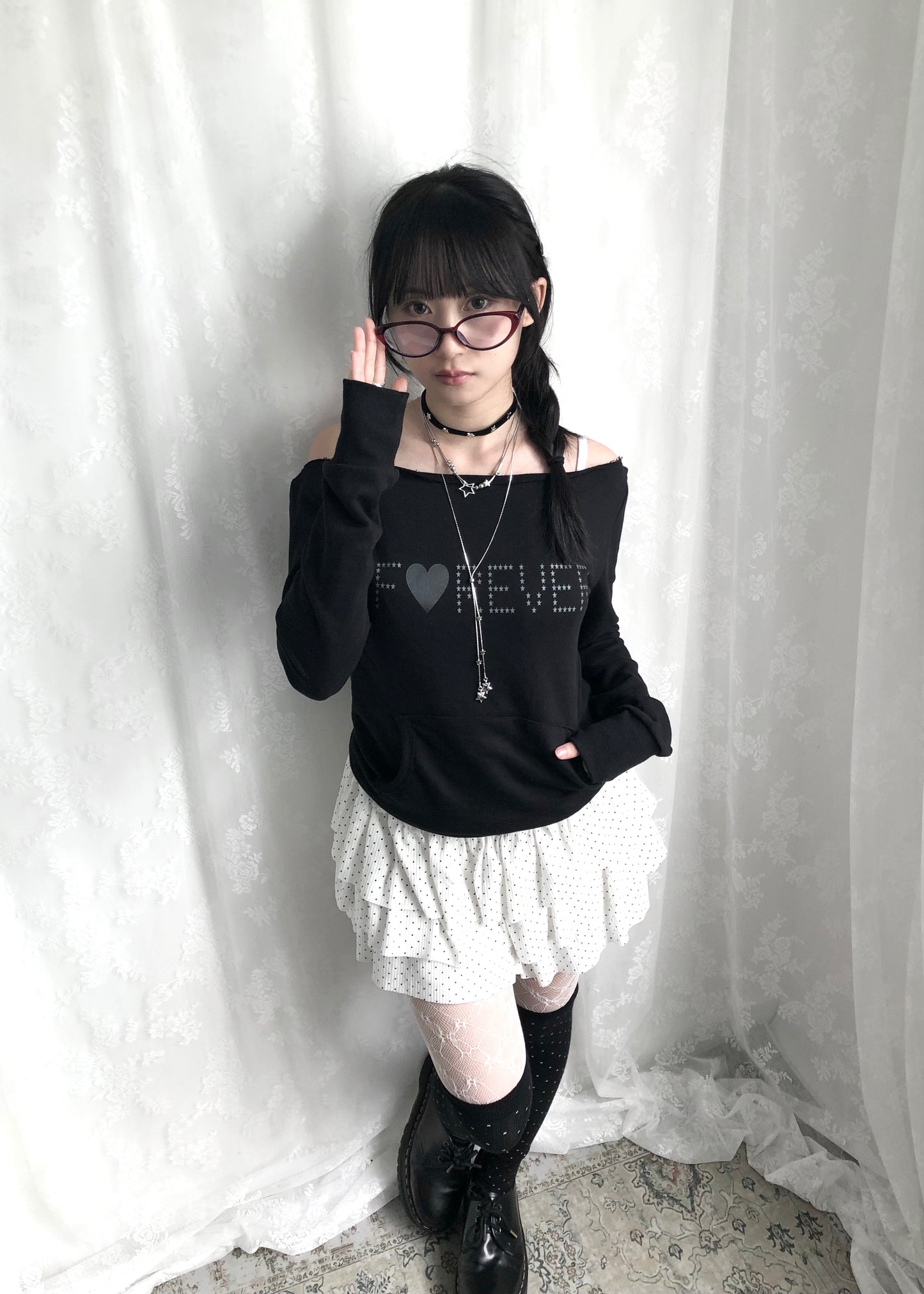 𝐅♥𝐑𝐄𝐕𝐄𝐑 𝐎𝐟𝐟 𝐒𝐡𝐨𝐮𝐥𝐝𝐞𝐫 𝐓𝐨𝐩 - 𝐁𝐥𝐚𝐜𝐤