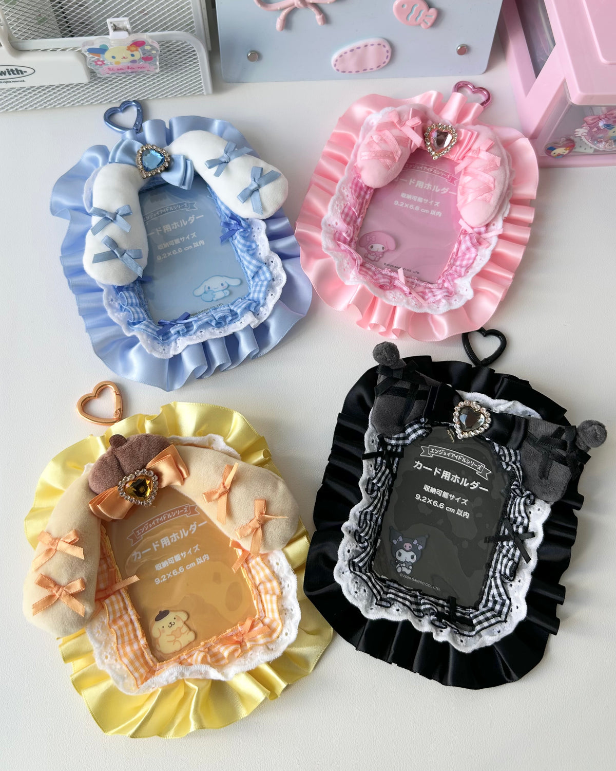 ★ 現貨 ★ sanrio 蕾絲蝴蝶結耳仔卡套