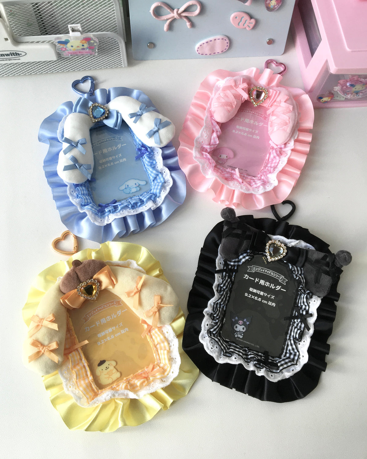 ★ 現貨 ★ sanrio 蕾絲蝴蝶結耳仔卡套