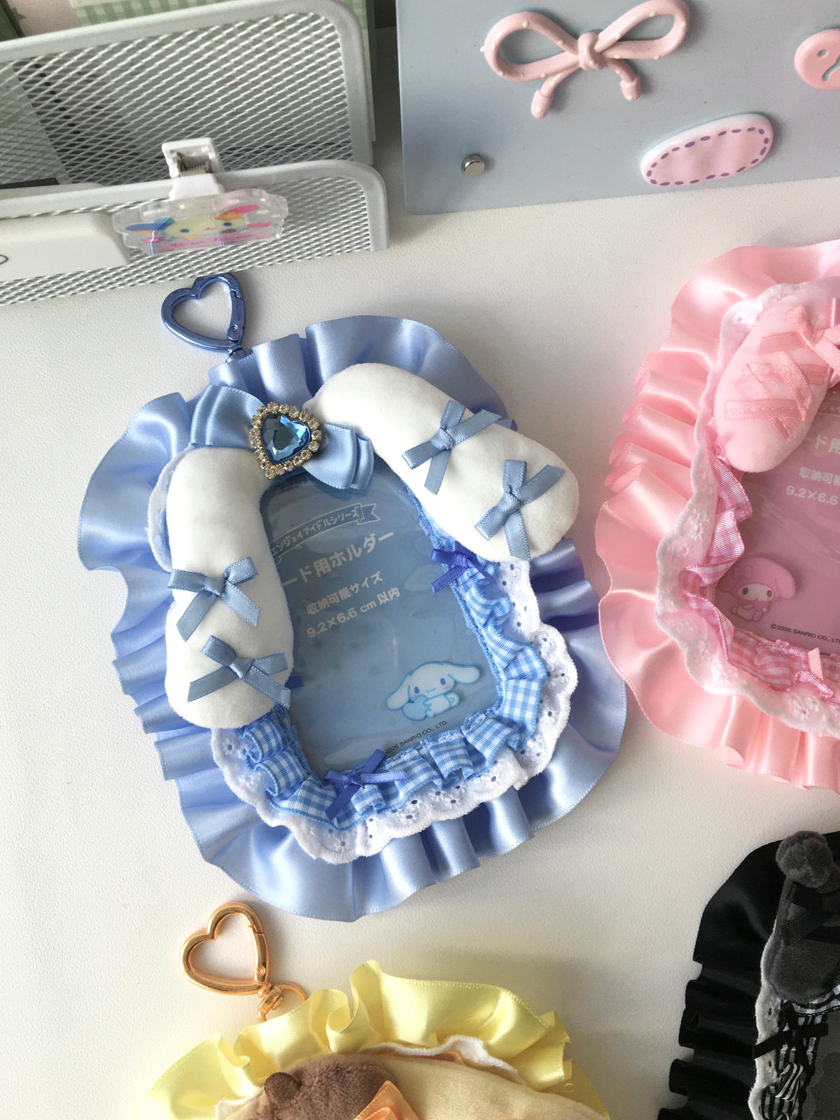 ★ 現貨 ★ sanrio 蕾絲蝴蝶結耳仔卡套