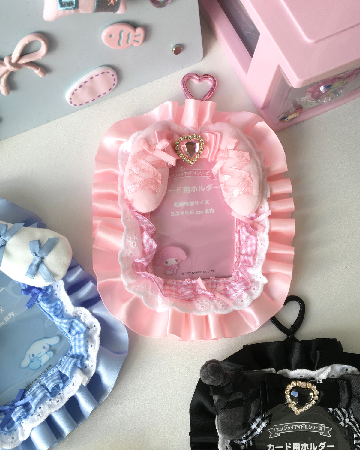 ★ 現貨 ★ sanrio 蕾絲蝴蝶結耳仔卡套
