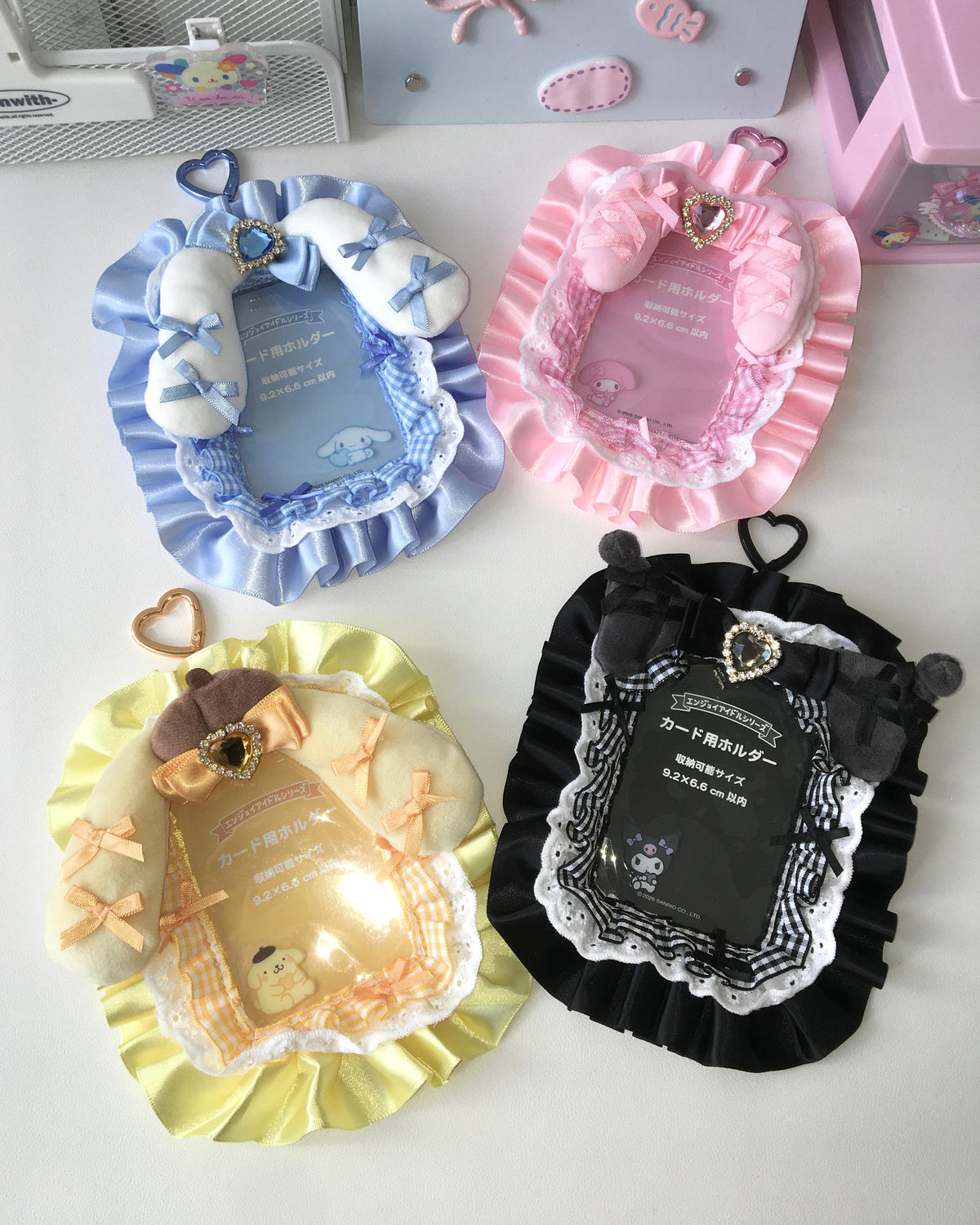 ★ 現貨 ★ sanrio 蕾絲蝴蝶結耳仔卡套