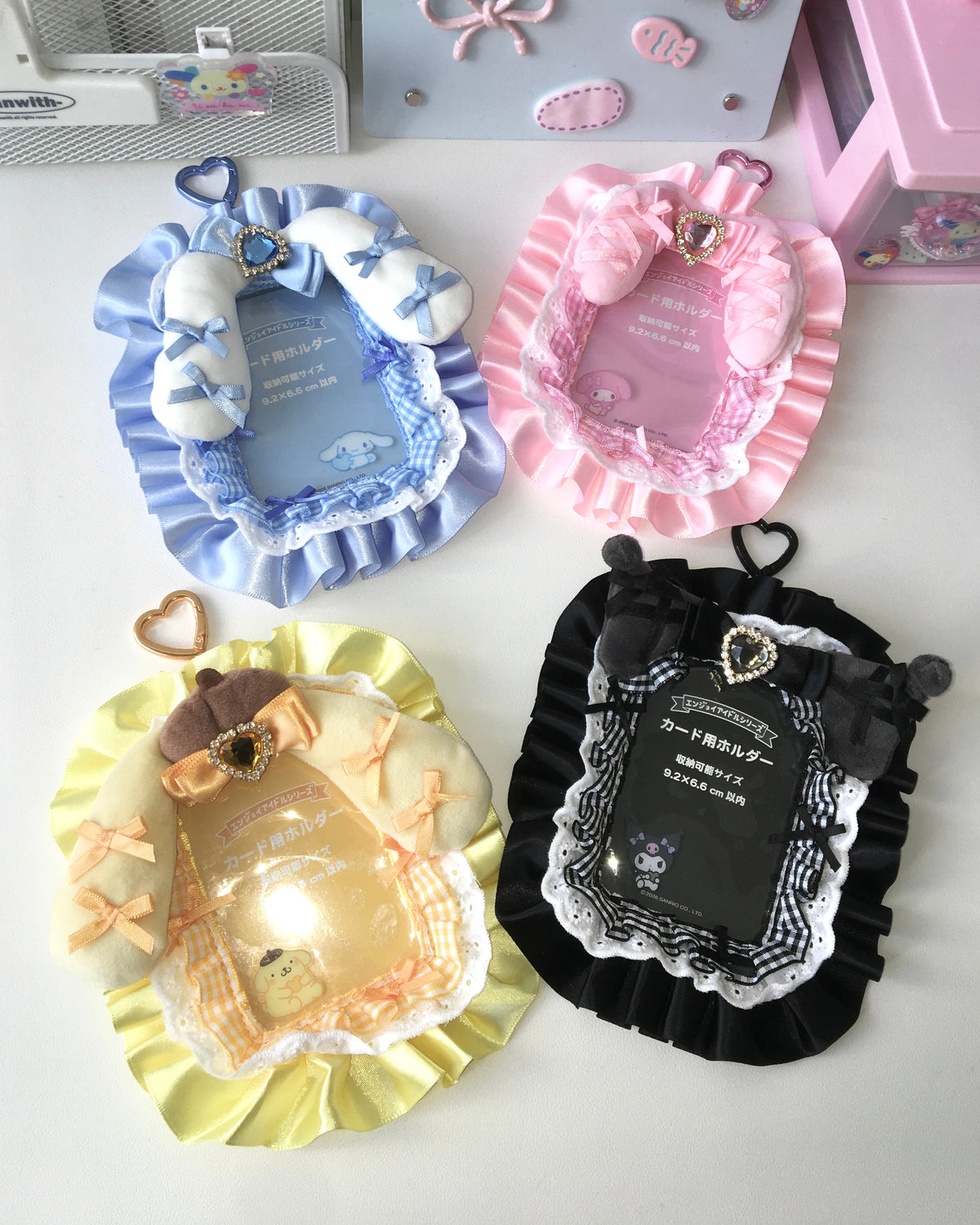 ★ 現貨 ★ sanrio 蕾絲蝴蝶結耳仔卡套