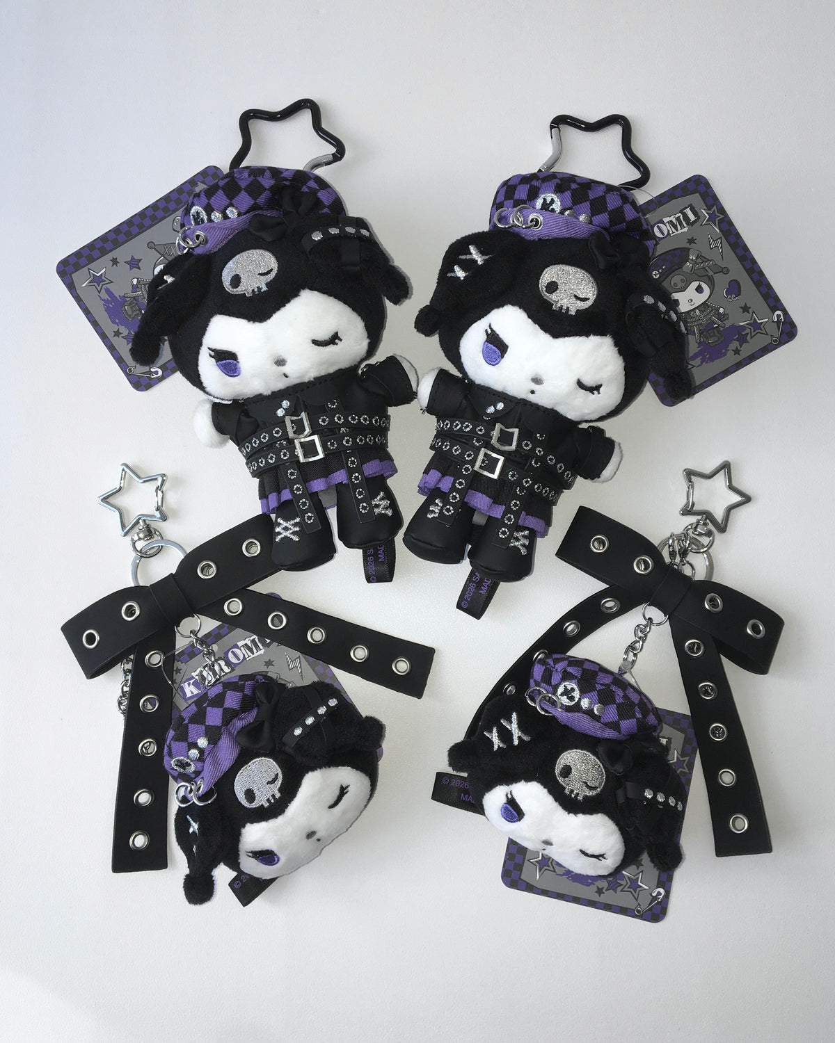 ★ 現貨 ★ 香港限定 🖤 Kuromi Punk系列 🎸