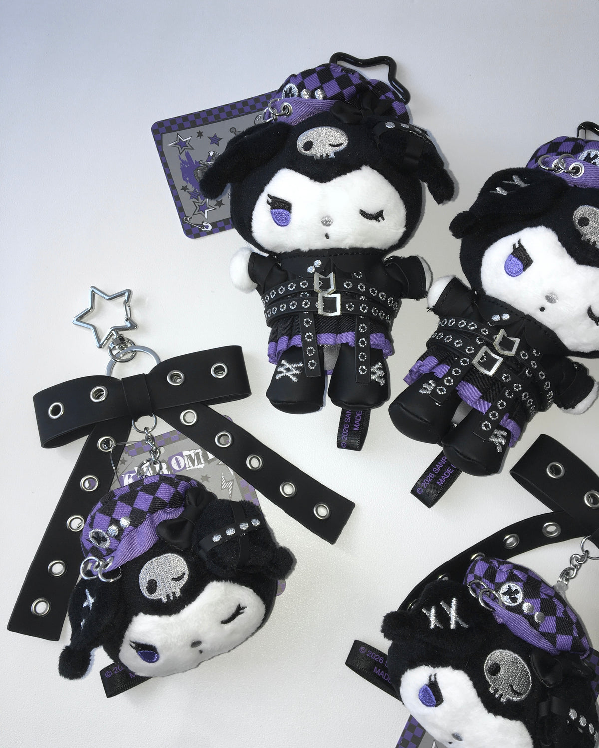 ★ 現貨 ★ 香港限定 🖤 Kuromi Punk系列 🎸