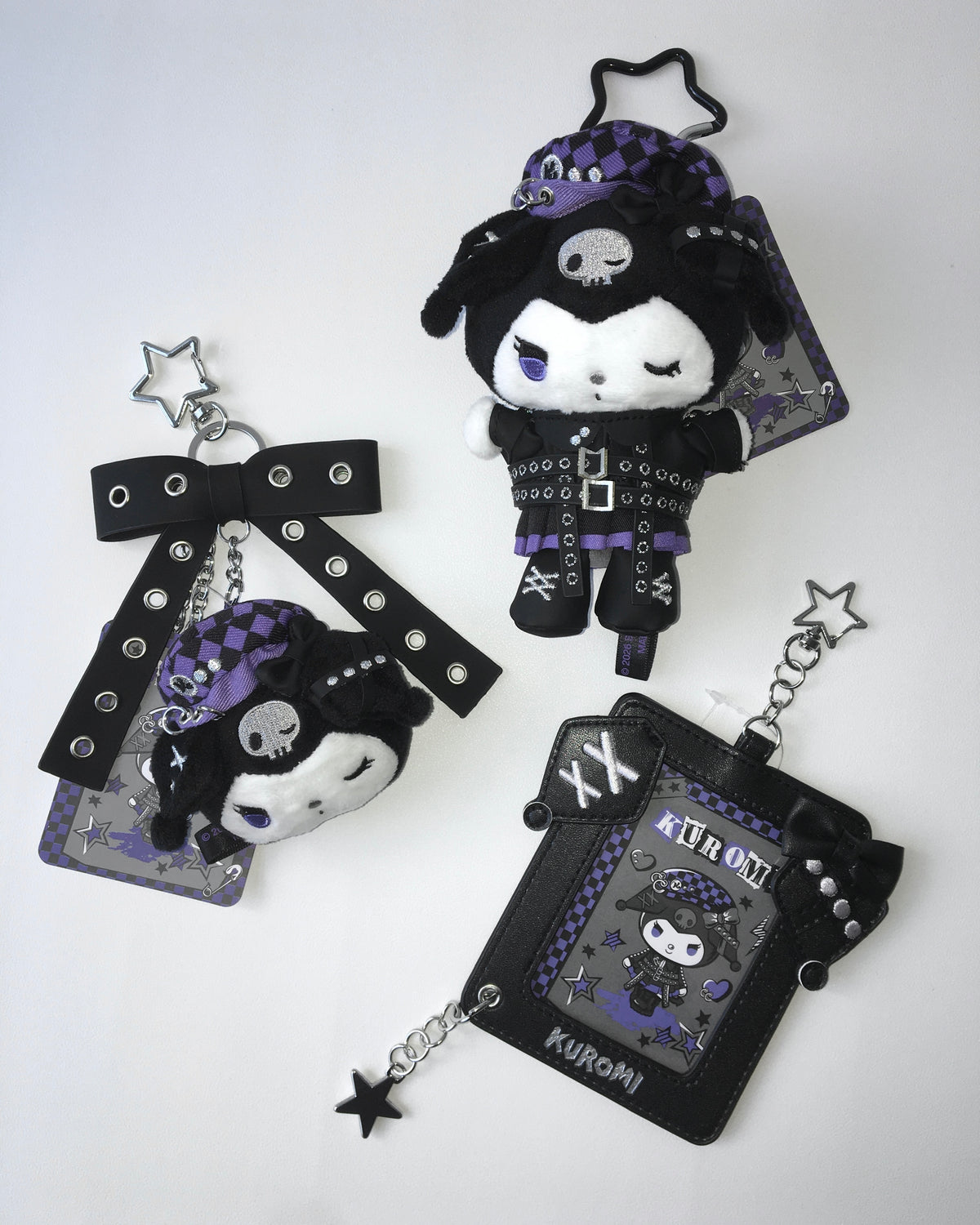 ★ 現貨 ★ 香港限定 🖤 Kuromi Punk系列 🎸