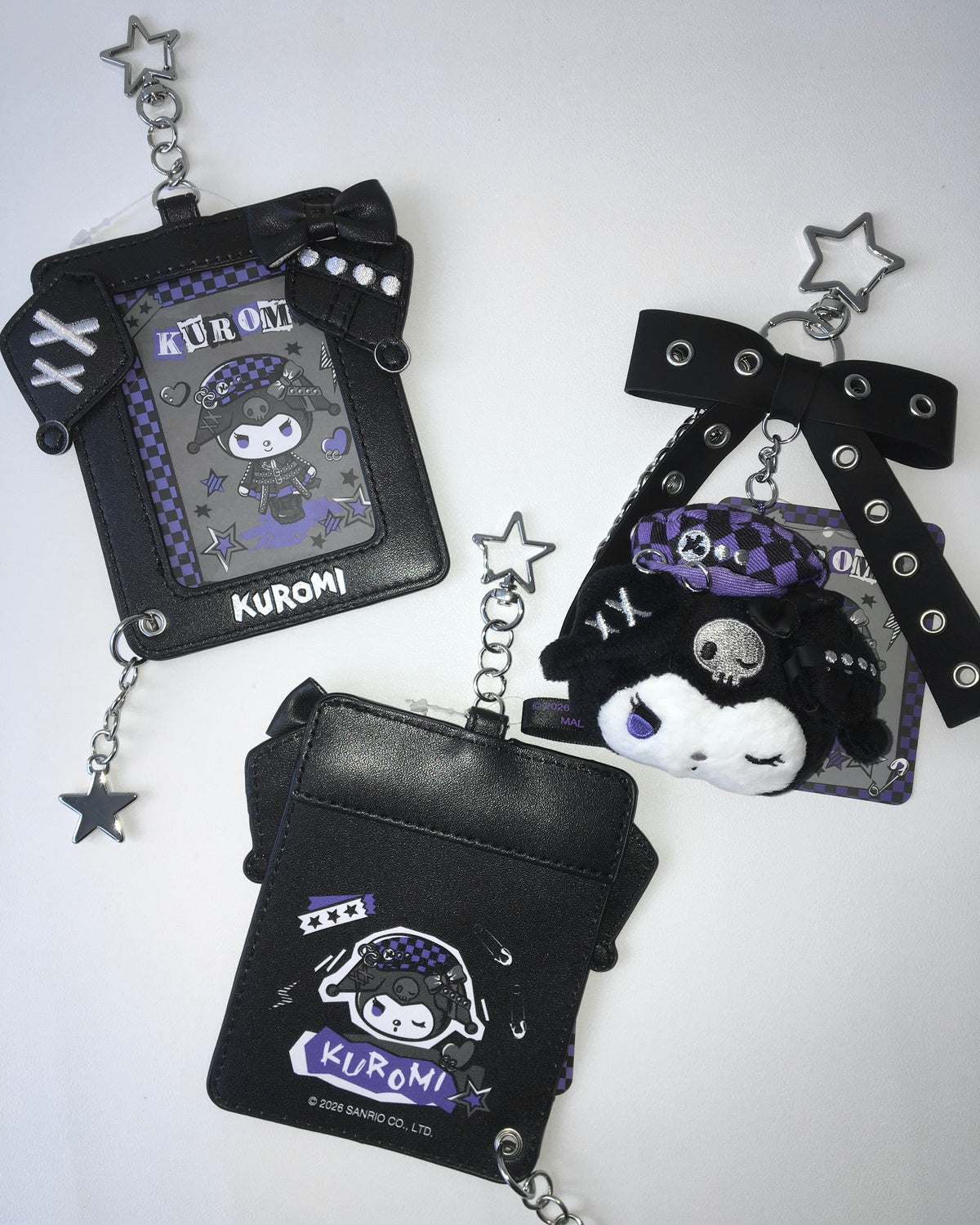 ★ 現貨 ★ 香港限定 🖤 Kuromi Punk系列 🎸